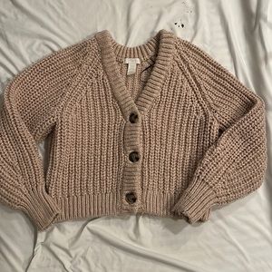 Button up sweater